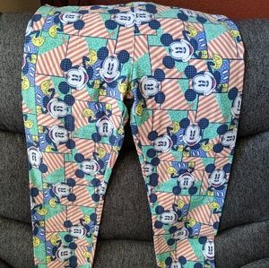 Lularoe Mickey mouse leggings